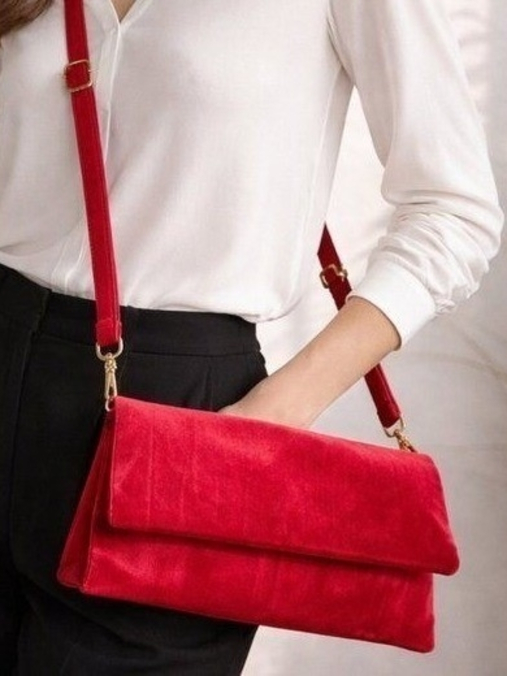 Anthropologie Street Level Crossbody Fold over Clutch Purses